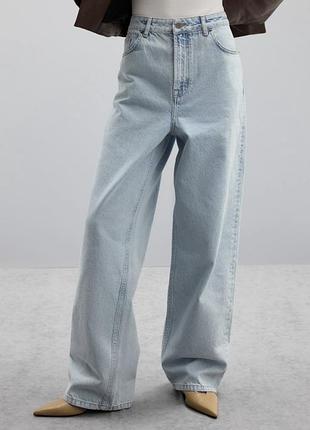 Джинси boyfriend’s вільного крою блакитні