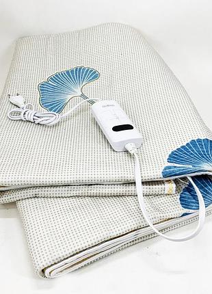Електропростирадло електричне простирадло з підігрівом electric blanket 180х150см крапка