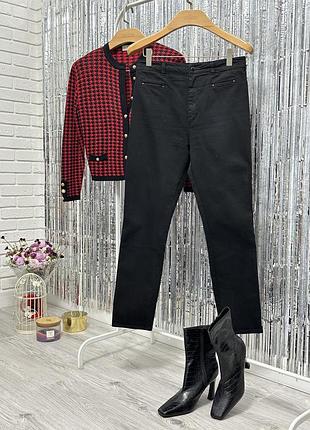 Джинси victoria beckham denim black western glove works прямого крою розмір m