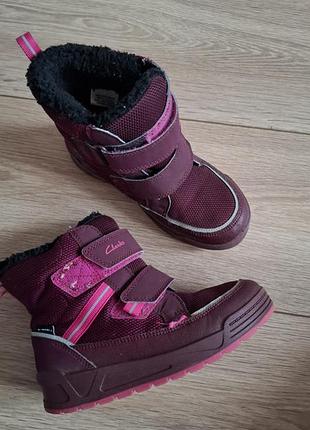 Clarks сапоги для девочки