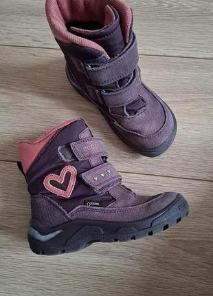 Ecco сапожки для девочки