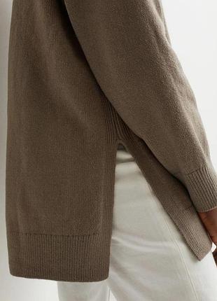 Теплий кардиган светр оверсайз h&m р.xs-m