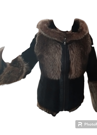 Шуба енот кролик