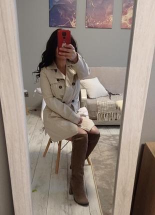 Високі чоботи кожані сапоги 35р