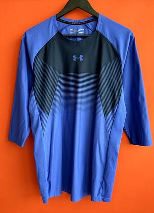 Under armour оригинал мужская спортивная футболка с удлиненным рукавом размер l