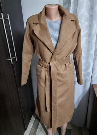 Пальто женское 42 р шоколад