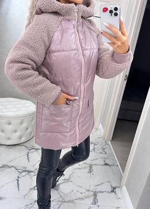Куртка -шубка жіноча зимова