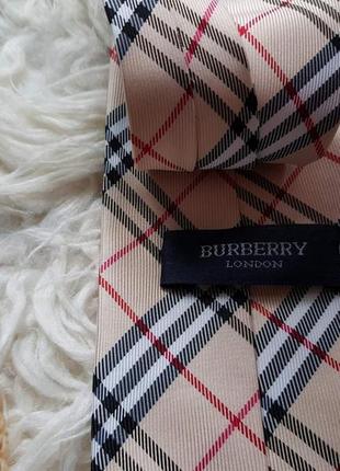 Шикарный брендовый галстук! burberry!3 фото