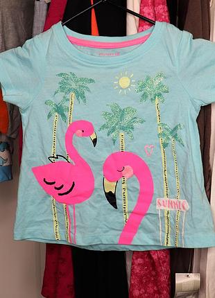 Нова дитяча футболка, бавовна, на 12-18 місяців