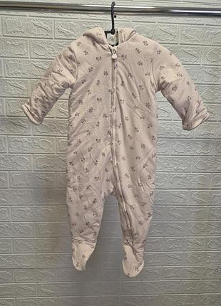 Теплый человечек комбинезон c&amp;a на девочку