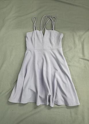 Плаття лавандове 2