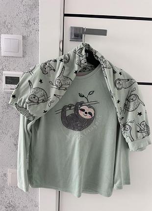 Пижама флисовая рост 140-146