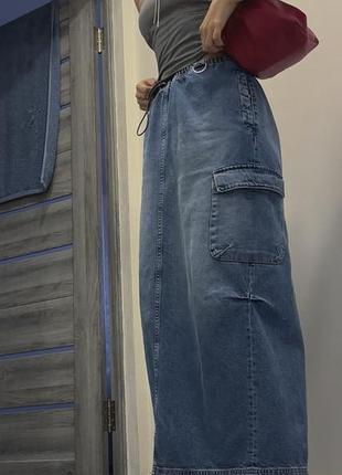 Спідниця денім zara.