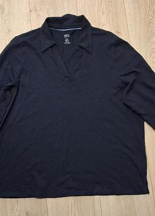 Стильний регланчик синього колору m&s 20