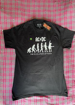 Футболка ac/dc. розмір м