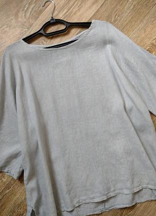 Блуза женская, легкая и нежная, просвечиваются.
качество   💯 лён,италия.