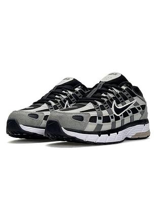🌺жіночі кросівки  nike p-6000 gtx black grey