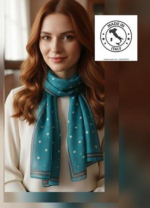 💎 изысканный шарф/платок made in italy 🇮🇹 – стиль и качество!