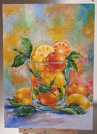 Миниатюра/ картина. "сквозь стекло" (2025 г.)