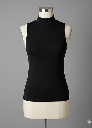 20к черный женский топ без рукава roman: 16 (uk)