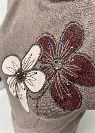 Светр-безрукавка з горлом 4