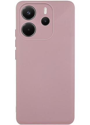 Чехол silicone cover lakshmi full camera (aaa) для xiaomi redmi note 14 4g (europe version) розовый / pink sand