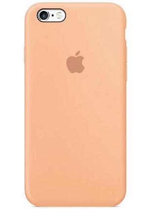 Чехол silicone case full protective (aa) для apple iphone 6/6s (4.7") оранжевый / cantaloupe