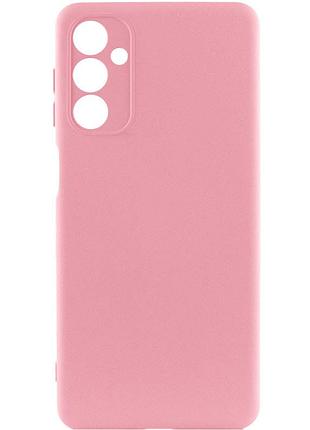 Чохол tpu getman liquid silk full camera для samsung galaxy a26 5g рожевий / pink