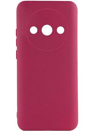 Чехол tpu getman liquid silk full camera для xiaomi redmi a3 бордовый / marsala