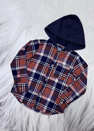 Сорочка у клітинку stitch & stone 4-5 років 104-110 см