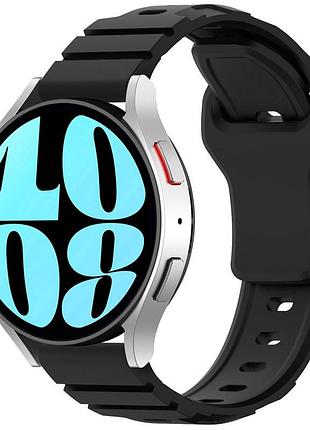 Силиконовый ремешок defense для smart watch 20mm black