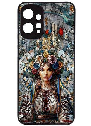 Tpu+pc чехол prisma ladies для xiaomi redmi 12 mosaic