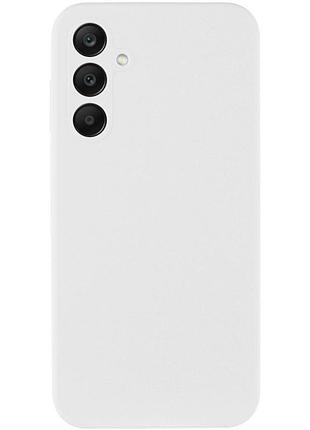 Чехол silicone cover lakshmi full camera (aaa) для samsung galaxy s25 fe белый / white