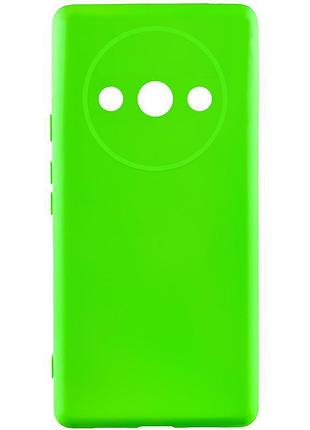 Чехол tpu getman liquid silk full camera для xiaomi redmi a3 салатовый / neon green