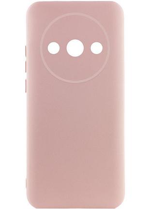 Чохол tpu getman liquid silk full camera для xiaomi redmi a3 рожевий / pink sand