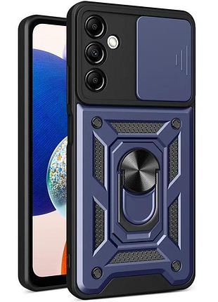 Чехол ummi camshield serge ring для samsung galaxy a15 4g/5g синий