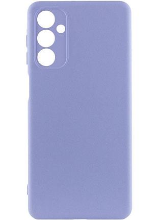 Чехол silicone cover lakshmi full camera (a) для samsung galaxy m34 5g сиреневый / dasheen