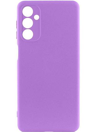 Чохол tpu getman liquid silk full camera для samsung galaxy a26 5g фіолетовий / purple