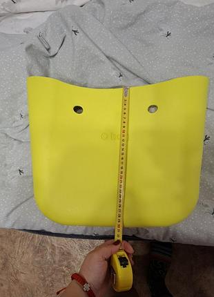 Сумка о баг жёлтая яркая