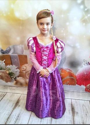 Карнавальний костюм рапунцель 2