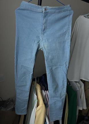 Джинси блакитні
