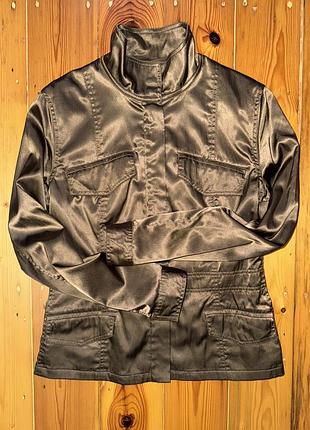 Жіноча куртка-піджак демісезонна comma, розмір 40