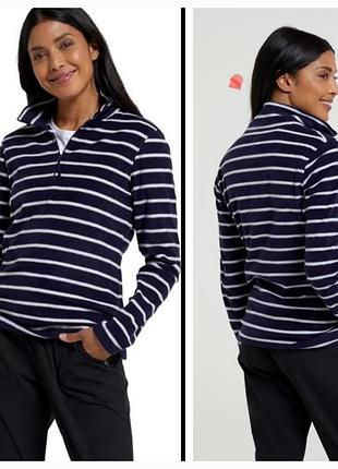 Флисовая термо кофта с молнией по горло