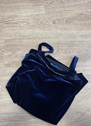 Сукня оксамитова міні