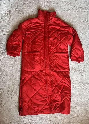 Удлиненная демисезонная куртка