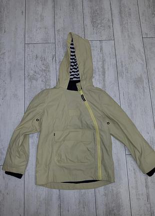 Детская куртка плащ дождевик 6/7 лет