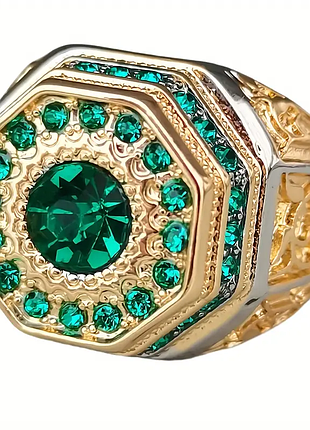 Модное ретро-кольцо-тотем двухцветное, классные уличные мужские аксессуары, обручальное кольцо