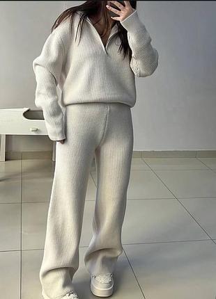 Костюм: кофтинка + брюки палаццо