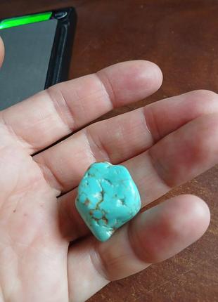 Бірюза натуральний камінь 23т