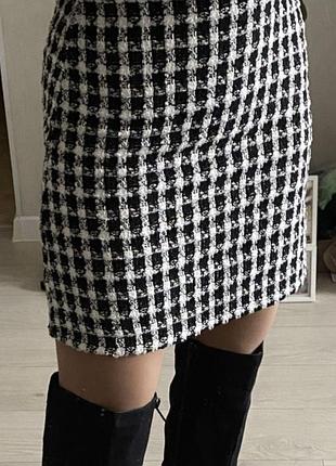 Юбка, коротка юбка, спідниця, твідова спідниця, тепла юбка